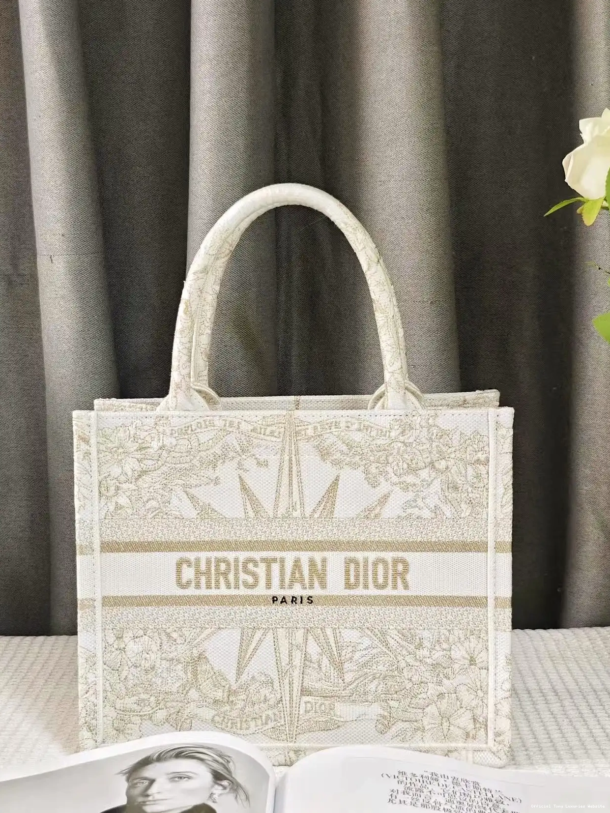 Tony Luxuries TOTE-26CM SMALL BOOK diro 0619
